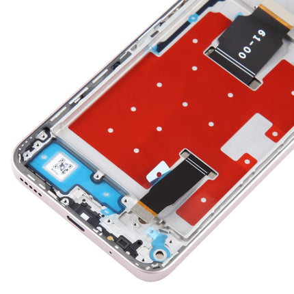 Original LCD Screen For Honor X8a Digitizer Full Assembly with Frame, For Honor X8a (Original)