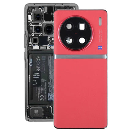 For vivo X90 Pro+ Original Battery Back Cover with Camera Lens Cover