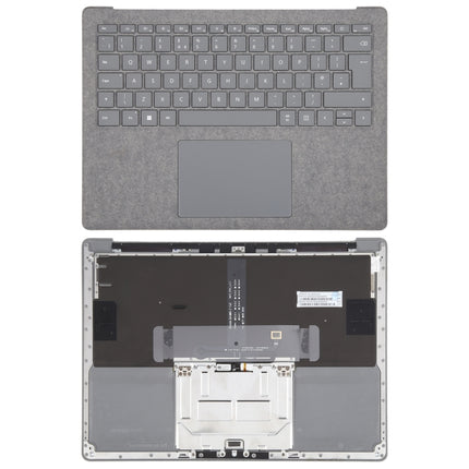 For Microsoft Surface Laptop 3 / 4 / 5 13.5 inch UK Keyboard with C Shell / Touch Board, For Microsoft Surface Laptop 3 / 4 / 5 13.5 inch(UK,Grey)
