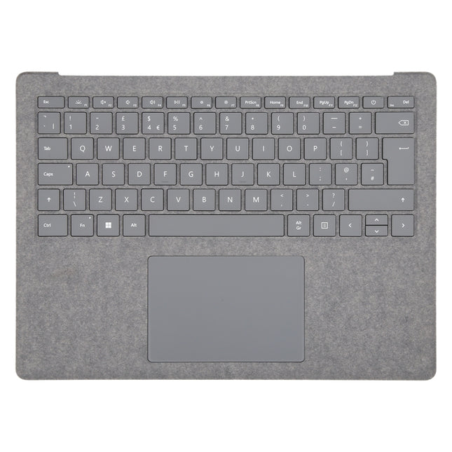 For Microsoft Surface Laptop 3 / 4 / 5 13.5 inch UK Keyboard with C Shell / Touch Board, For Microsoft Surface Laptop 3 / 4 / 5 13.5 inch(UK,Grey)