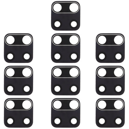 10 PCS Back Camera Lens for Xiaomi Redmi Note 9 / Redmi 10X 4G, For Xiaomi Redmi Note 9