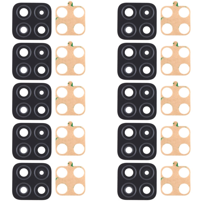 For OPPO A73 5G / A53 5G / A72 5G PDYM20 10pcs Back Camera Lens