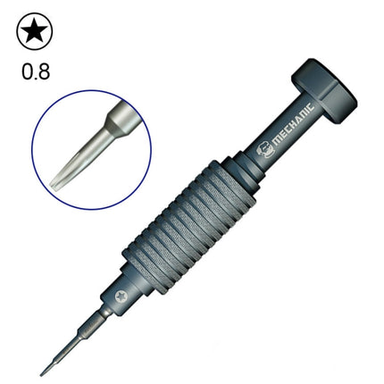 MECHANIC Mortar Mini iShell Five Star 0.8mm Phone Repair Precision Screwdriver, Five Star 0.8