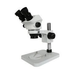 0.7X-50X Stereo Microscope Binocular Microscope With Light, 0.7X-50X(Black), 0.7X-50X(White)