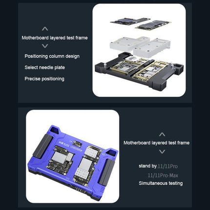 MiJing C18 Main Board Function Testing Fixture For iPhone 11 / 11 Pro / 11 Pro Max, MiJing C18