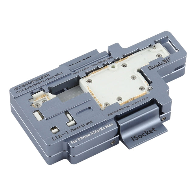 Qianli iSocket 3 In 1 Motherboard Layered Test Frame Upper Lower Layers Logic Board Function Fast Test Holder For iPhone X / XS / XS Max, Qianli iSocket For iPhone X / XS / XS Max