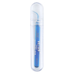 Vetus MCS-15 Bright Blue Curved Tweezers, Vetus MCS-15