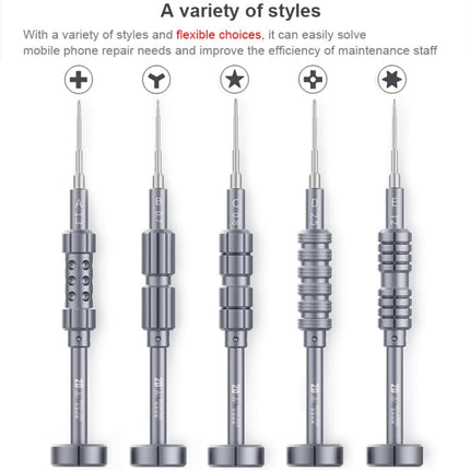 QIANLI 5 in 1 Multi-purpose 2D Grenade Magnetic Screwdriver Set, 2D