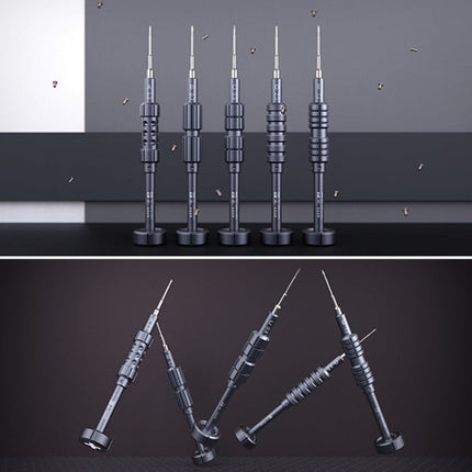 QIANLI 5 in 1 Multi-purpose 2D Grenade Magnetic Screwdriver Set, 2D