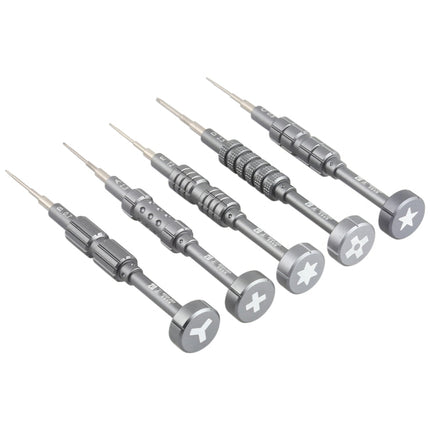 QIANLI 5 in 1 Multi-purpose 2D Grenade Magnetic Screwdriver Set, 2D