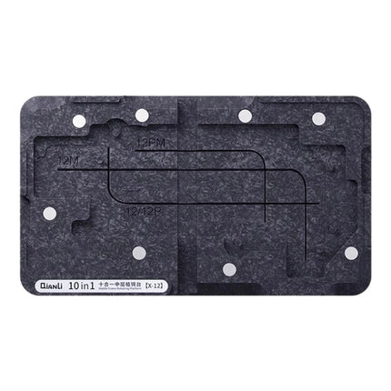 Qianli 10 in 1 Middle Frame Reballing Platform For iPhone X / XS / XS Max / 11 / 11 Pro / 11 Pro Max / 12 / 12 Pro / 12 mini / 12 Pro Max
