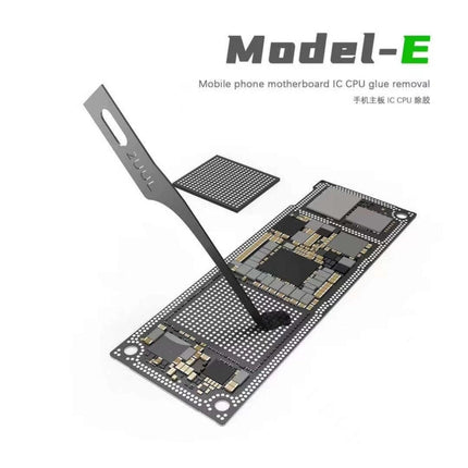2UUL 5 in 1 PCB Clean Multifunctional Motherboard BGA Chip Glue Cleaning Scraping Pry Knife, 2UUL 5 in 1