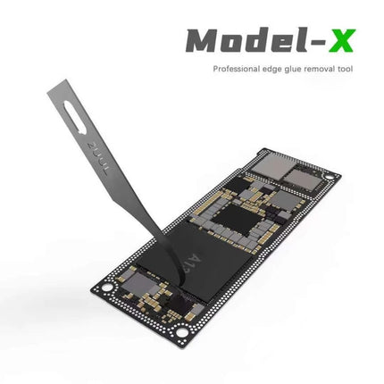 2UUL 5 in 1 PCB Clean Multifunctional Motherboard BGA Chip Glue Cleaning Scraping Pry Knife, 2UUL 5 in 1
