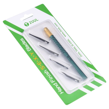 2UUL 5 in 1 PCB Clean Multifunctional Motherboard BGA Chip Glue Cleaning Scraping Pry Knife, 2UUL 5 in 1