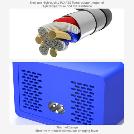 Mechanic icharge 8M QC 3.0 USB Smart Charger Support Fastcharging With LCD, EU Plug, icharge 8M