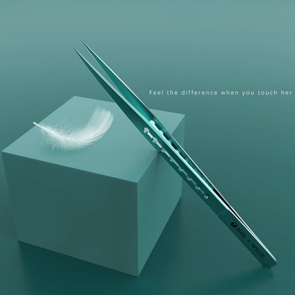 2UUL & WYLIE Ti11 Titanium Alloy Straight Tip Tweezers, Ti11