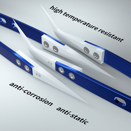 Mijing Antistatic Precision Diamagnetism Tweezers(Straight), Curved, Straight