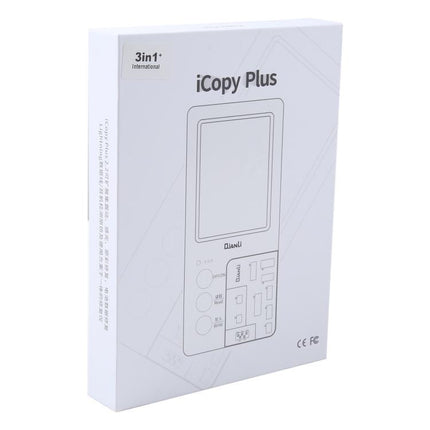 For iPhone 6 - 14 Pro Max 3 in 1 Qianli iCopy Plus 2.2 Repair Detection Programmer Set, Plug: EU, 3 in 1