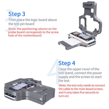 Aixun FC3-11 Mainboard Layered Testing Fixture for iPhone 11/11 Pro/11Pro Max, Aixun FC3-11