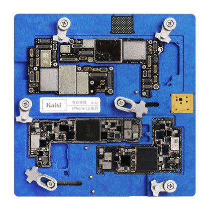 Kaisi K-12 Phone PCB Fixture Holder Soldering Maintenance Platform For iPhone 12 / 12 mini / 12 Pro / 12 Pro Max, K-12