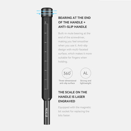 JAKEMY JM-8180 47 in 1 CR-V Precision Magnetic Screwdriver Set, JM-8180 (White)