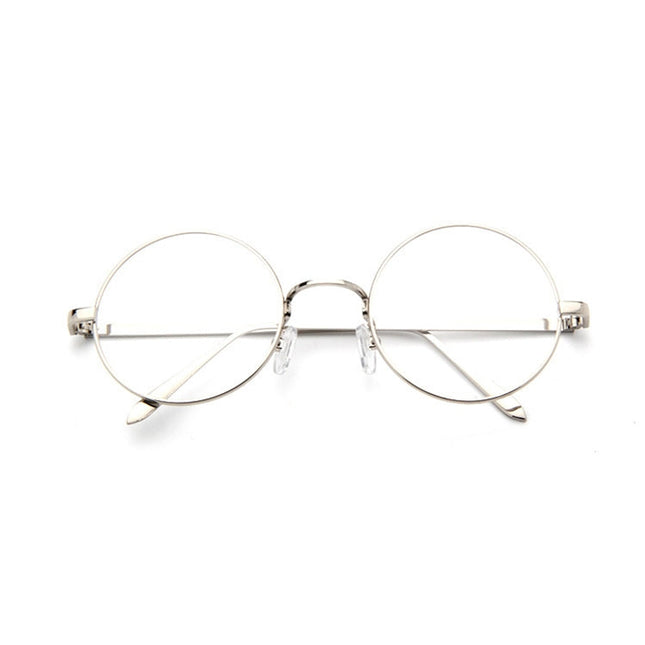 Round-Framed Glasses Small Fresh, Silver, Bronze, Gun gray, Round-Framed Glasses, Golden