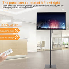 14-42 inch Universal 360 Degree Rotating Height Adjustable TV Floor Stand