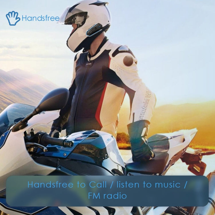 Motorcycle Helmet Bluetooth 4.2 Headset Low Power