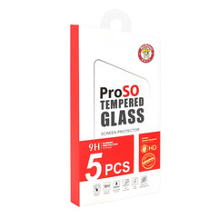 5 PCS ENKAY Hat-Prince 0.26mm 2.5D 9H Tempered Glass Protective Film for Samsung Galaxy A40
