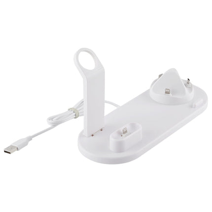 HQ-UD15 Rotatable Wireless Charging Base with Stand for Phones / iWatches / AirPods (Silver), without Wireless Charging White, without Wireless Charging Black, White (with wireless charging), Black (without wireless charging)