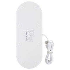 HQ-UD15 Rotatable Wireless Charging Base with Stand for Phones / iWatches / AirPods (Silver), without Wireless Charging White, without Wireless Charging Black, White (with wireless charging), Black (without wireless charging)