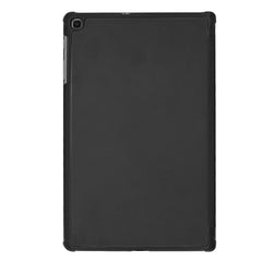 ENKAY High Quality PU Leather + Plastic Bottom Case with Three-folding Holder for Samsung Galaxy Tab A 10.1 (2019) T510 / T515, For Galaxy Tab A 10.1 (2019) T510, For Galaxy Tab A 10.1 (2019) T510 / T515, FFor Amazon Fire HD 8 / HD 8 Plus (2020)