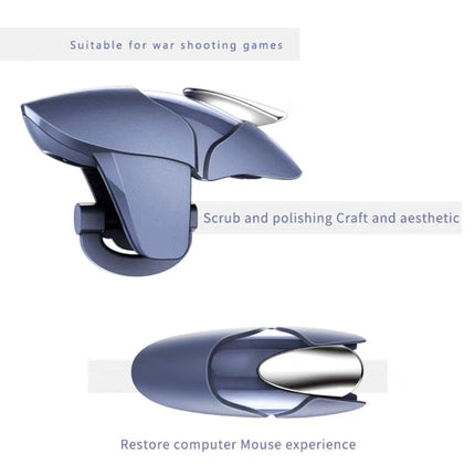 Blue Shark Shark Eat Chicken Game Auxiliary Handle, Blue