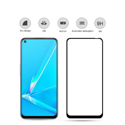mocolo 0.33mm 9H 2.5D Full Glue Tempered Glass Film, For Oppo A92