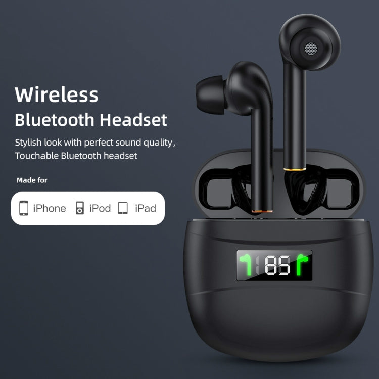 J3 Pro Hifi Wireless Bluetooth 5.2 Earphone LED Display Waterproof Sports Gaming Headset Noise Earbuds