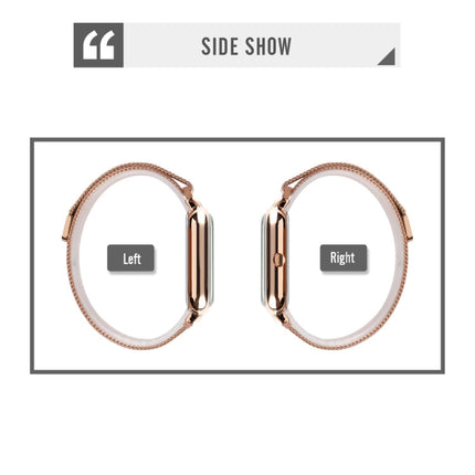 SKMEI 9207 Fashion Creative Simple Watch Men Magnetic Buckle Mesh Belt Steel Belt Couple Quartz Watch