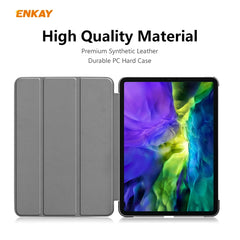 ENKAY ENK-8001 Denim Pattern Horizontal Flip Leather Smart Case with Holder for iPad Pro 11 (2020), For iPad Pro 11 (2020)