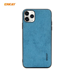 For iPhone 11 Pro Max ENKAY ENK-PC030 Business Series Fabric Texture PU Leather + TPU Soft Slim Case Cover, For iPhone 11 Pro Max