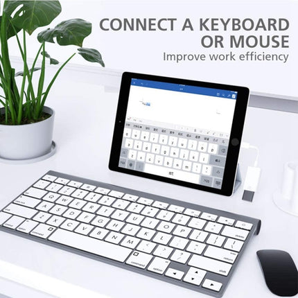 FA-STAR ZS-KL21826 8 Pin to USB 3.0 OTG Adapter, Supports IOS 13 and Above