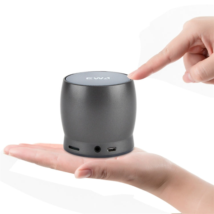 EWA A150 Portable Mini Bluetooth Speaker Wireless Hifi Stereo Strong Bass Music Boom Box Metal Subwoofer, Support Micro SD Card & 3.5mm AUX