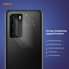 Hat-Prince ENKAY 0.2mm 9H 2.15D Round Edge Rear Camera Lens Tempered Glass Film, For Huawei P40 Pro, For Huawei P40, For Samsung Galaxy S20, For Samsung Galaxy S20+, For Samsung Galaxy S20 Ultra, For OnePlus 8