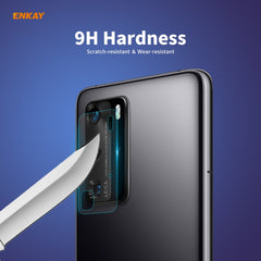 Hat-Prince ENKAY 0.2mm 9H 2.15D Round Edge Rear Camera Lens Tempered Glass Film, For Huawei P40 Pro, For Huawei P40, For Samsung Galaxy S20, For Samsung Galaxy S20+, For Samsung Galaxy S20 Ultra, For OnePlus 8