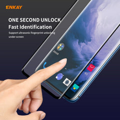 ENKAY Hat-Prince 0.26mm 9H 3D Full Glue Explosion-proof Full Screen Curved Heat Bending Tempered Glass Film