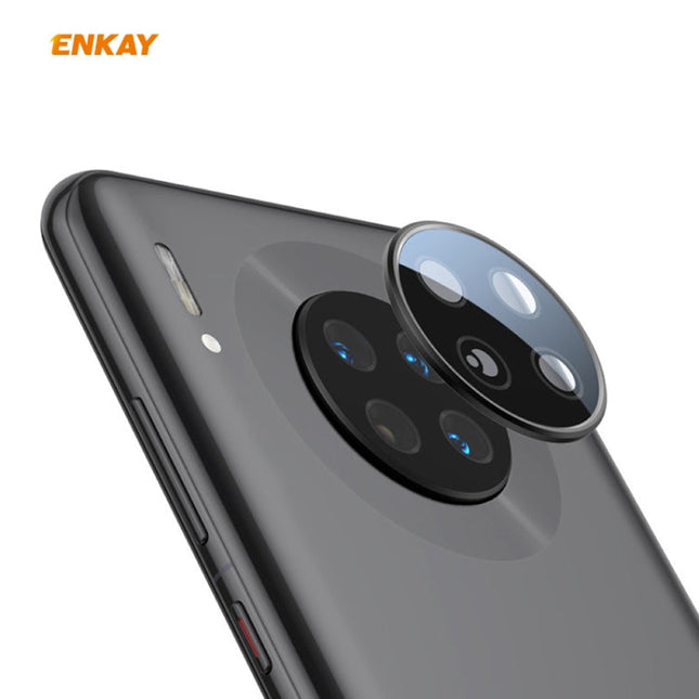 For HUAWEI Mate 30 Pro Hat-Prince ENKAY Rear Camera Lens Film Aluminium Alloy+PMMA Full Coverage Protector, For HUAWEI Mate 30 Pro