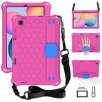 For Galaxy Tab S6 Lite P610 / RoseRed+Blue