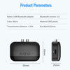 B20 NFC Bluetooth 5.0 Music Receiver Car Bluetooth Receiver, Support Hands-free Call & TF Vard & U Disk