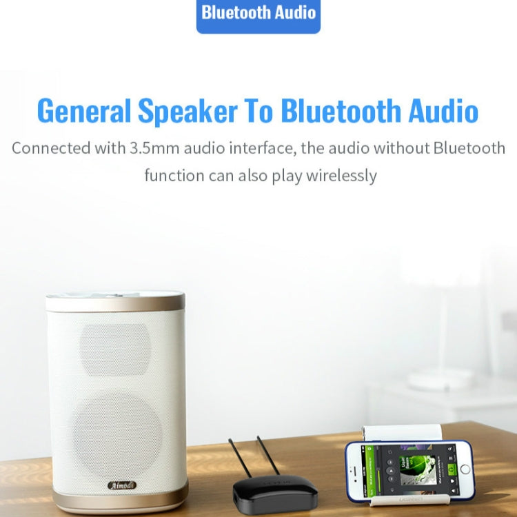 B20 NFC Bluetooth 5.0 Music Receiver Car Bluetooth Receiver, Support Hands-free Call & TF Vard & U Disk