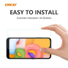 10 PCS ENKAY Hat-Prince 0.26mm 9H 2.5D Curved Edge Tempered Glass Film, For Samsung Galaxy A01, For Samsung Galaxy A10s, For Samsung Galaxy A11 / Galaxy M11, For Samsung Galaxy A21, For Samsung Galaxy A21s, For Samsung Galaxy A31, For Samsung Galaxy A4...