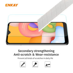 10 PCS ENKAY Hat-Prince 0.26mm 9H 2.5D Curved Edge Tempered Glass Film, For Samsung Galaxy A01, For Samsung Galaxy A10s, For Samsung Galaxy A11 / Galaxy M11, For Samsung Galaxy A21, For Samsung Galaxy A21s, For Samsung Galaxy A31�����������������������...