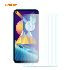 10 PCS ENKAY Hat-Prince 0.26mm 9H 2.5D Curved Edge Tempered Glass Film, For Samsung Galaxy A01, For Samsung Galaxy A10s, For Samsung Galaxy A11 / Galaxy M11, For Samsung Galaxy A21, For Samsung Galaxy A21s, For Samsung Galaxy A31, For Samsung Galaxy A4...